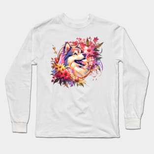 Finnish Lapphund's Mothers Day Joy - Perfect Dog Mom Gift Long Sleeve T-Shirt